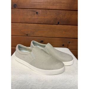 Dr. Scholl's Women's Madison slip-on sneaker  faux Suede Sz 9 Gray